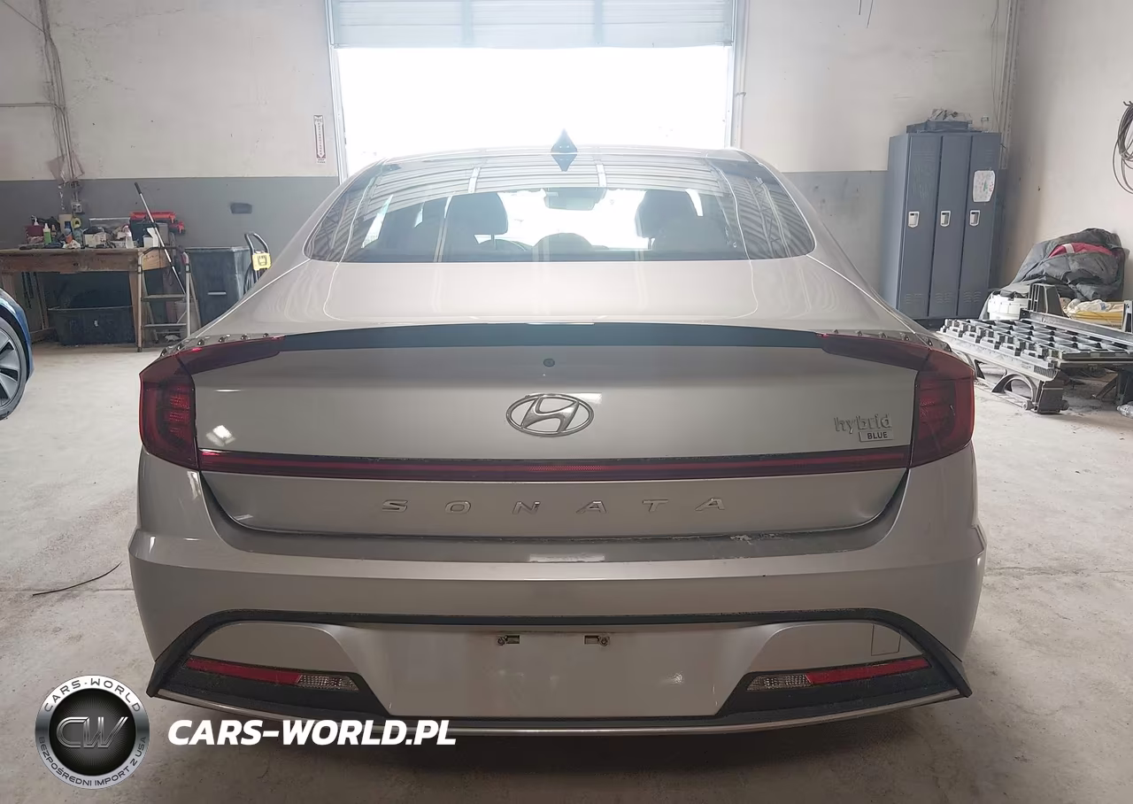 2021 Hyundai Sonata Blue VIN:KMHL24JJ0MA028236 - 22