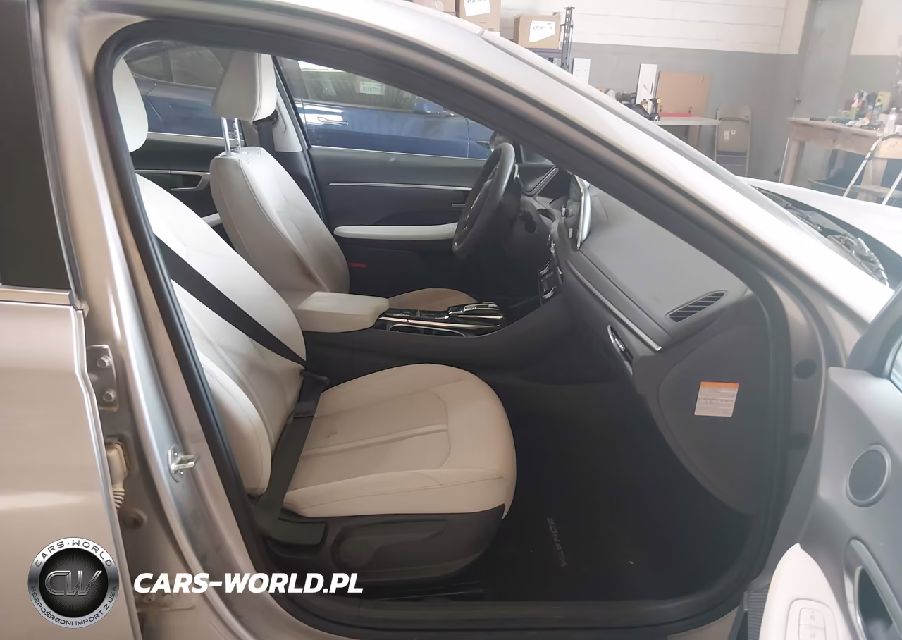 2021 Hyundai Sonata Blue VIN:KMHL24JJ0MA028236 - 5