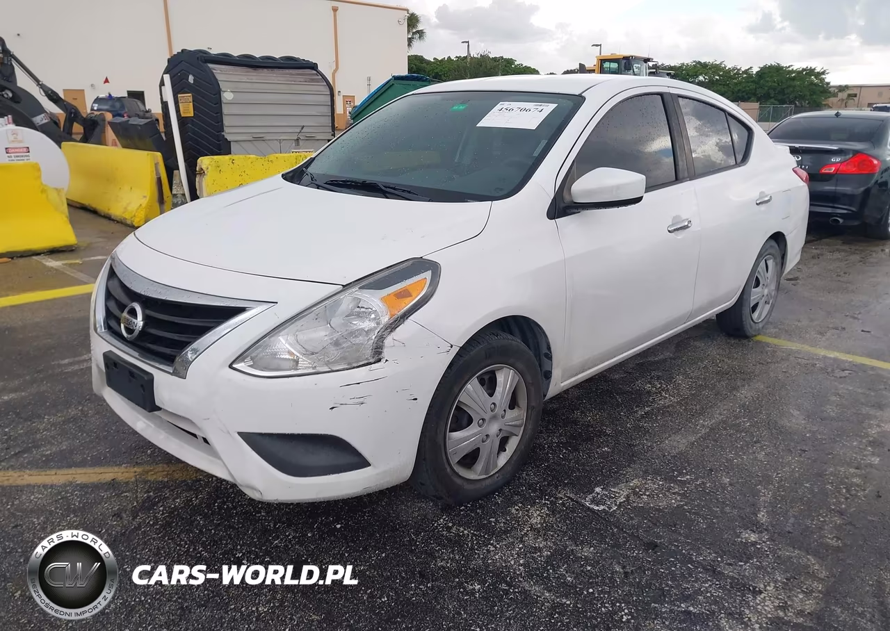 2019 Nissan Versa 1.6 Sv VIN:3N1CN7AP5KL842165 - 2