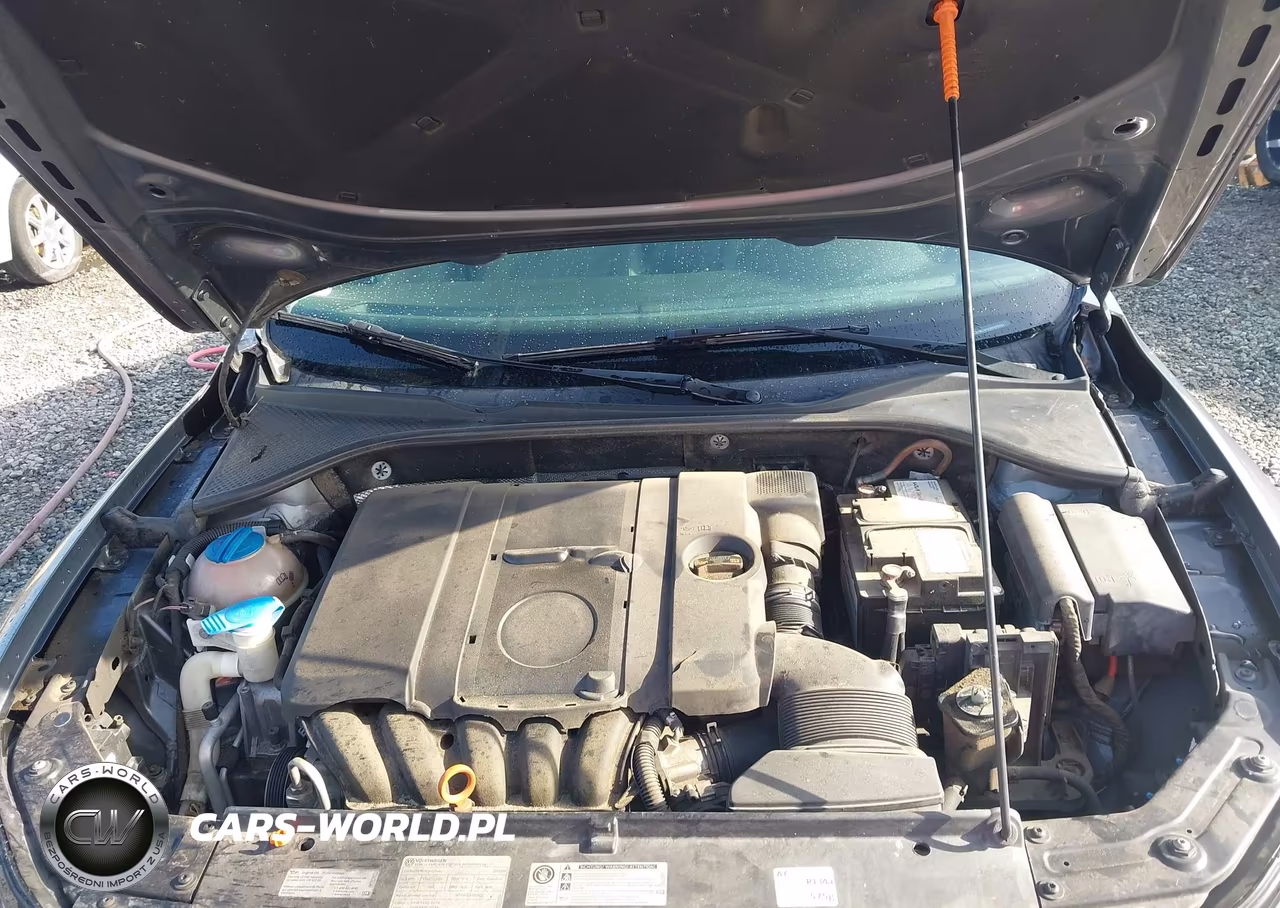 2013 Volkswagen Passat 2.5L Se VIN:1VWBH7A31DC088092 - 10