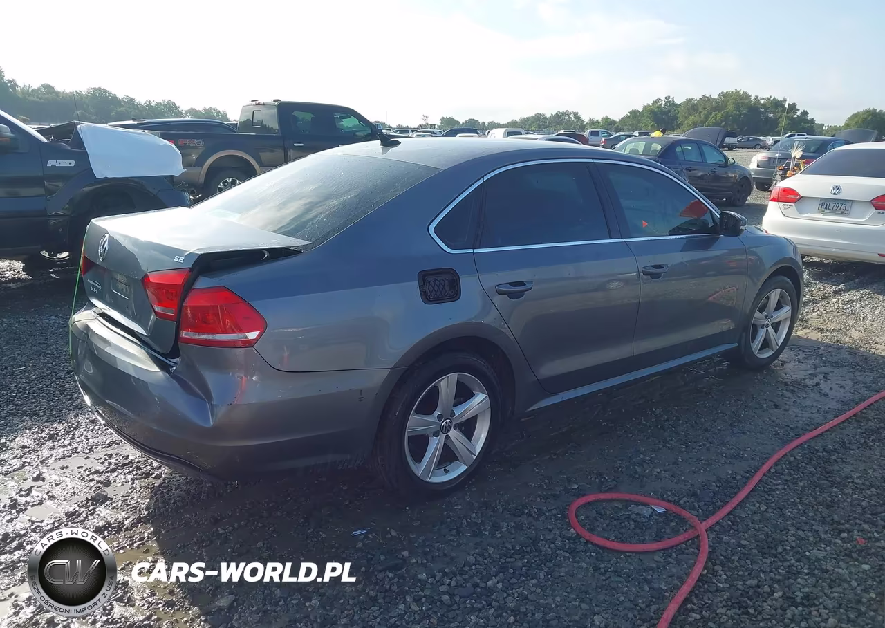 2013 Volkswagen Passat 2.5L Se VIN:1VWBH7A31DC088092 - 4