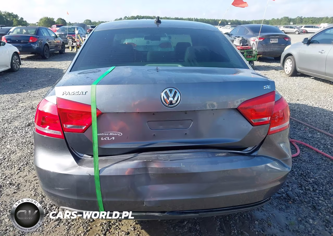 2013 Volkswagen Passat 2.5L Se VIN:1VWBH7A31DC088092 - 6