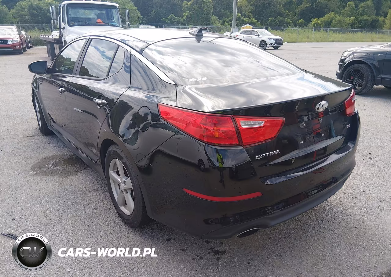 2014 Kia Optima Lx VIN:5XXGM4A74EG278430 - 3