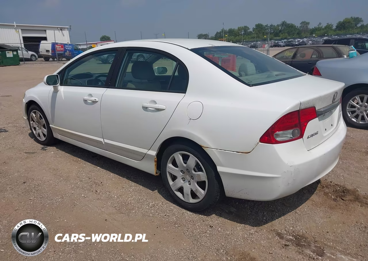 2010 Honda Civic Lx VIN:19XFA1F54AE021152 - 3