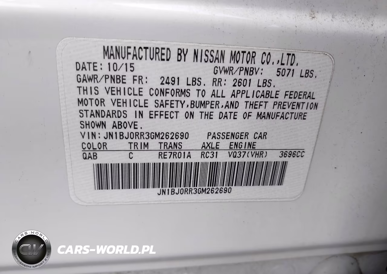 2016 Infiniti Qx50 VIN:JN1BJ0RR3GM262690 - 9