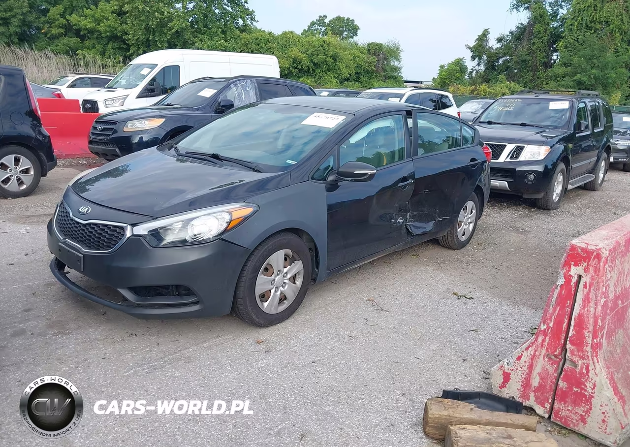 2015 Kia Forte Lx VIN:KNAFX4A60F5389196 - 2