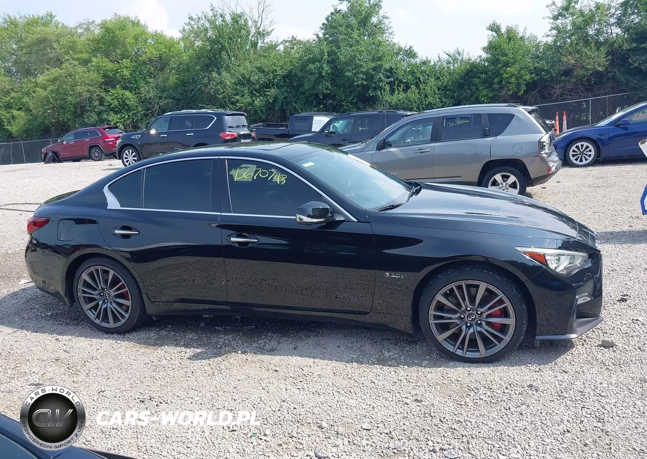 2018 Infiniti Q50 3.0T Red Sport 400 VIN:JN1FV7AR6JM480060 - 13