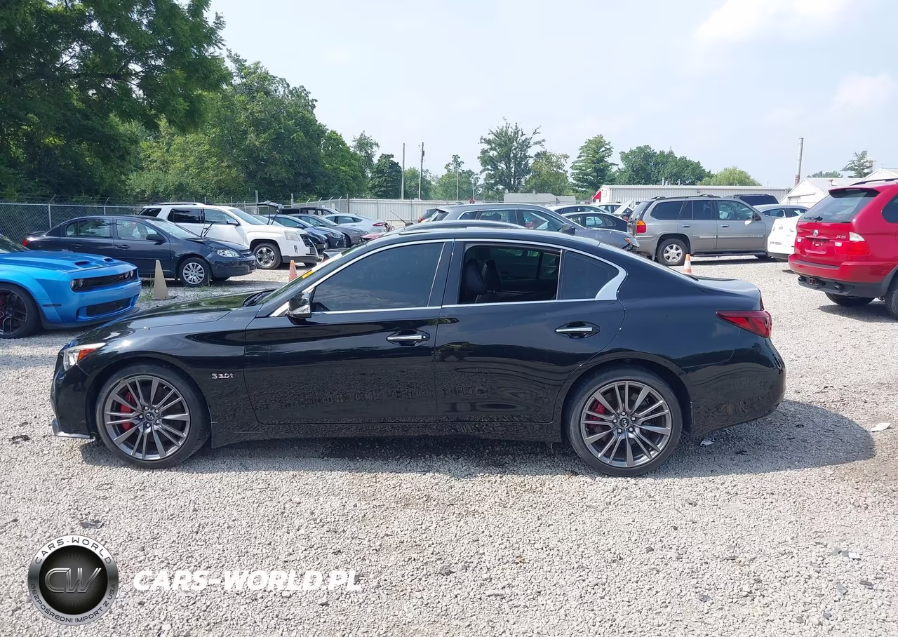 2018 Infiniti Q50 3.0T Red Sport 400 VIN:JN1FV7AR6JM480060 - 14