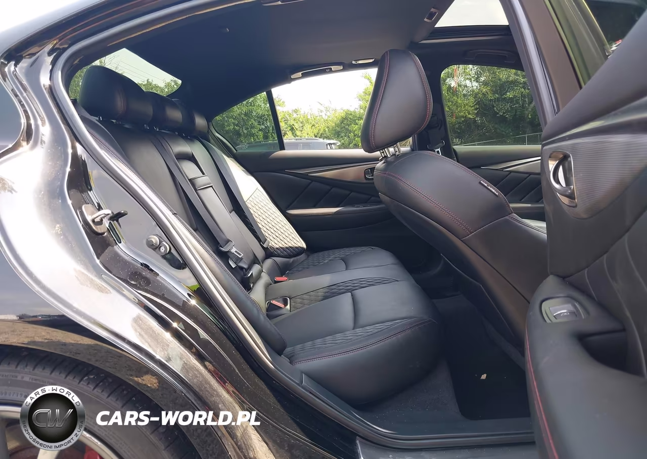 2018 Infiniti Q50 3.0T Red Sport 400 VIN:JN1FV7AR6JM480060 - 8