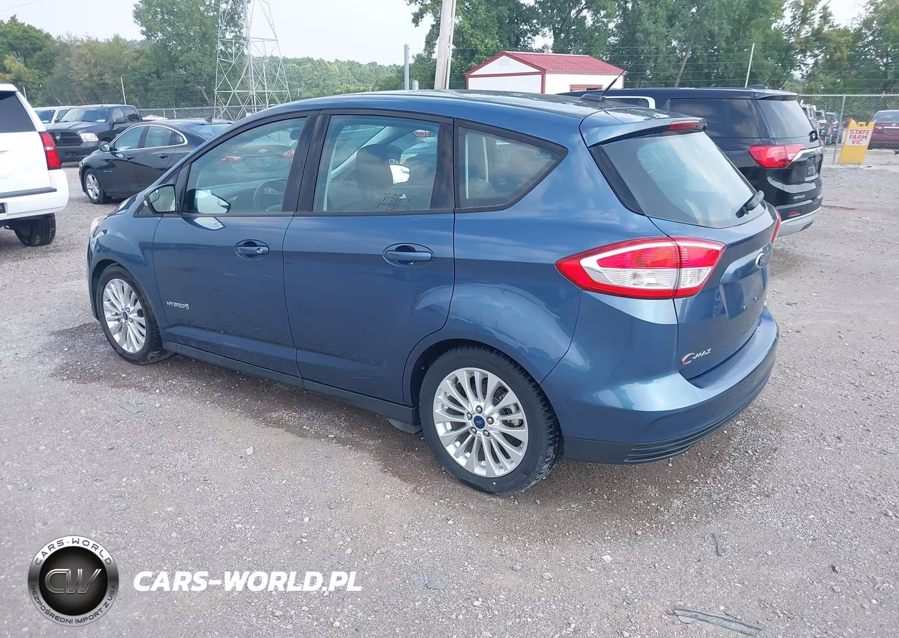 2018 Ford C-Max Hybrid Se VIN:1FADP5AU3JL102054 - 3