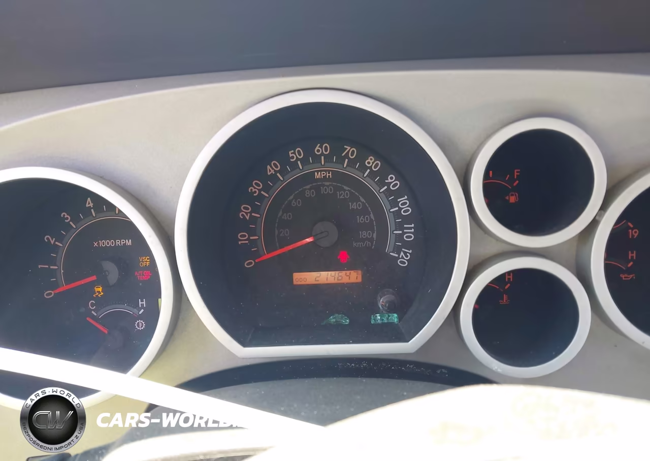 2008 Toyota Tundra Sr5 5.7L V8 VIN:5TBBV54158S507309 - 7