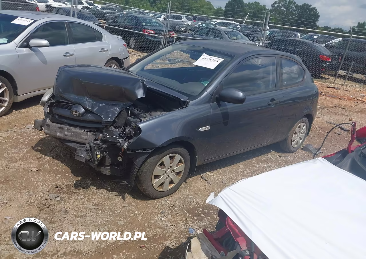 2010 Hyundai Accent Gs VIN:KMHCM3AC3AU168409 - 2