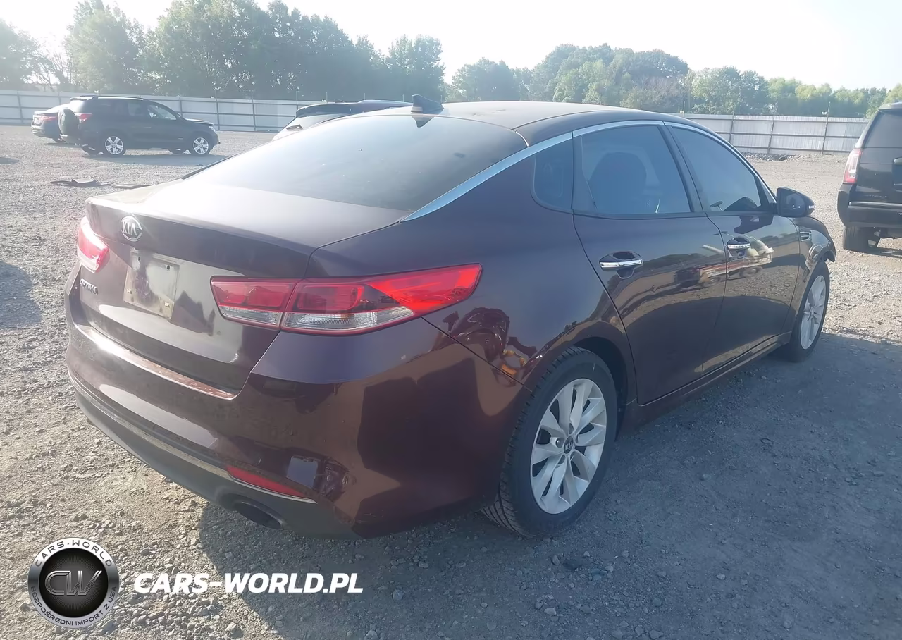 2017 Kia Optima Lx VIN:5XXGT4L33HG123417 - 4