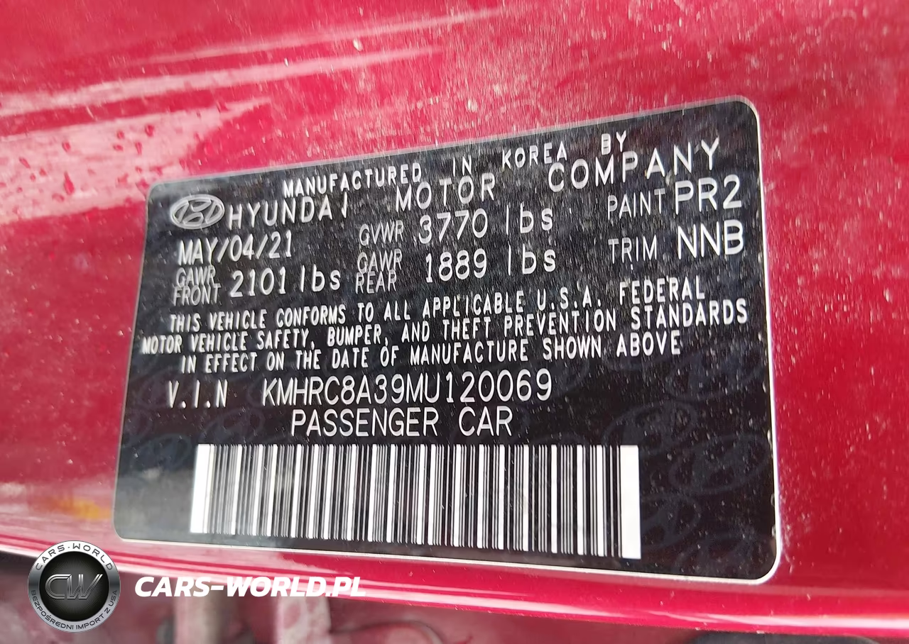 2021 Hyundai Venue Sel VIN:KMHRC8A39MU120069 - 9