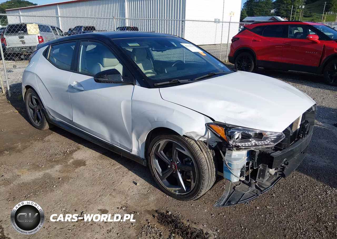 2019 Hyundai Veloster Turbo Ultimate VIN:KMHTH6AB9KU013846 - 1