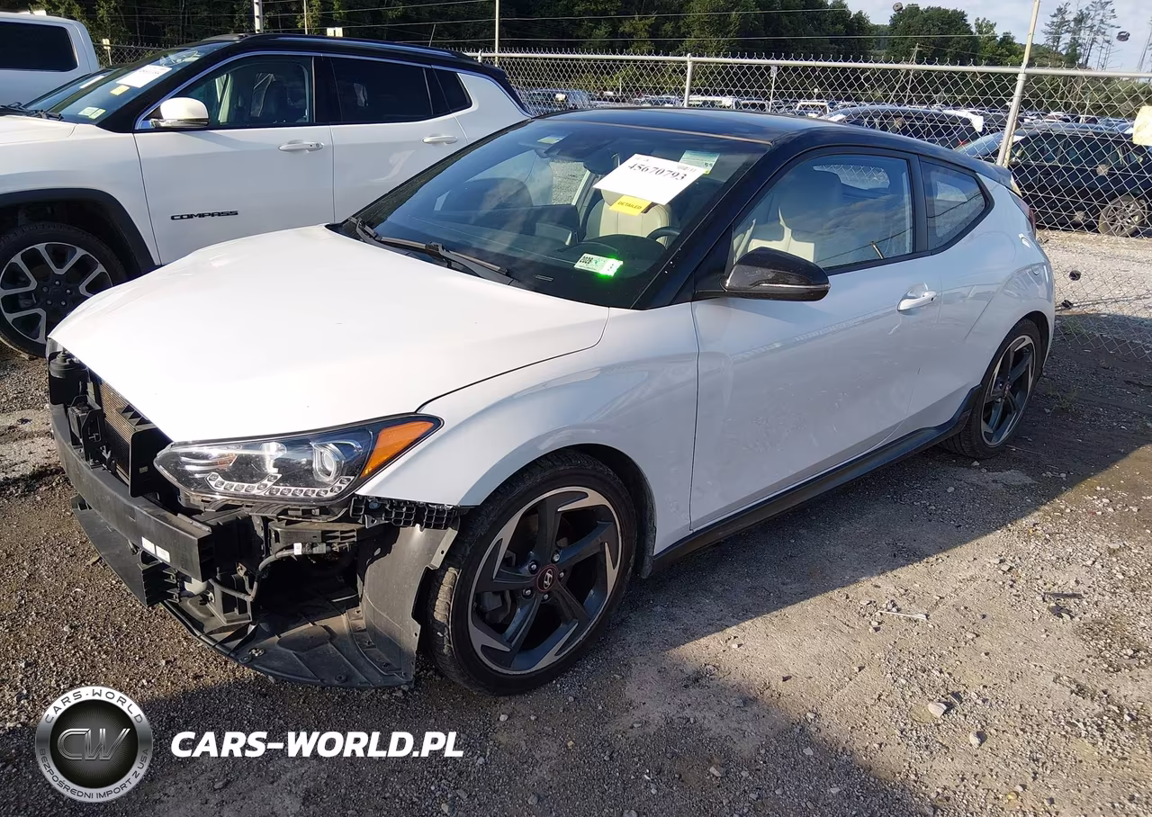 2019 Hyundai Veloster Turbo Ultimate VIN:KMHTH6AB9KU013846 - 2
