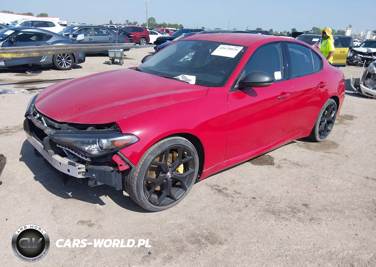 2019 Alfa Romeo Giulia Rwd VIN:ZARFAMANXK7622775 - 2