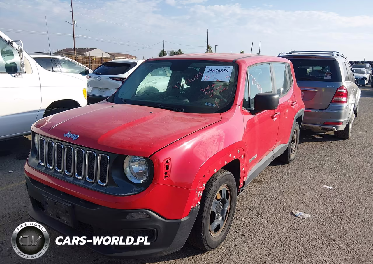 2017 Jeep Renegade Sport VIN:ZACCJAAB1HPF04949 - 2