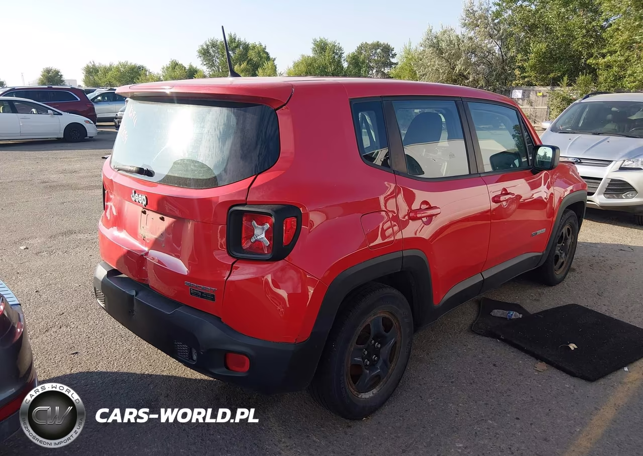 2017 Jeep Renegade Sport VIN:ZACCJAAB1HPF04949 - 4
