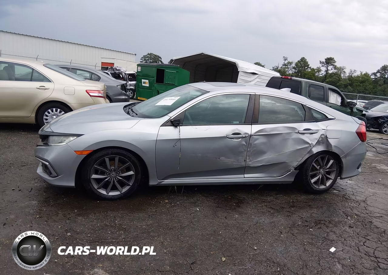 2019 Honda Civic Ex VIN:2HGFC1F36KH651528 - 14