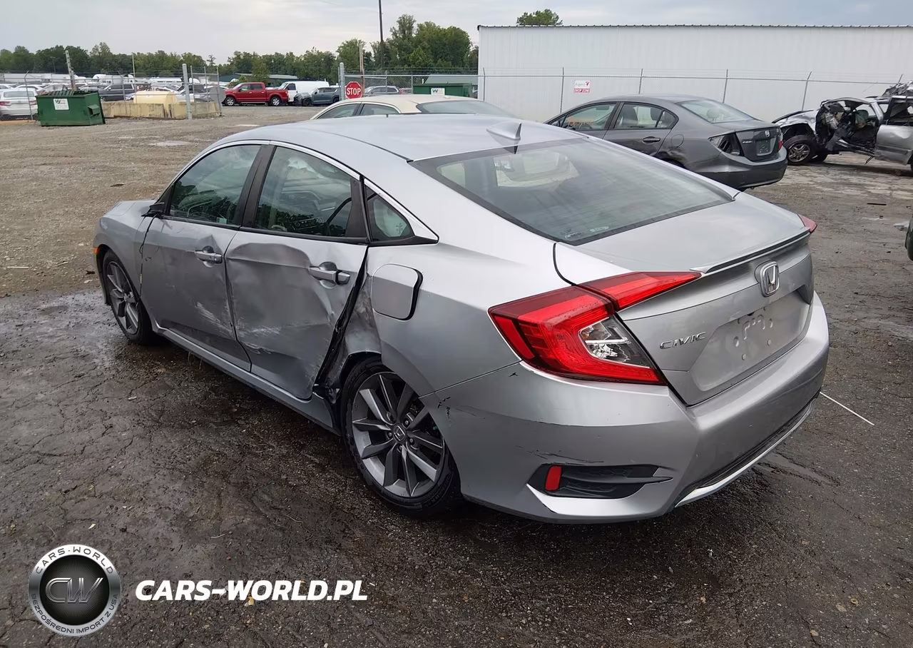 2019 Honda Civic Ex VIN:2HGFC1F36KH651528 - 3