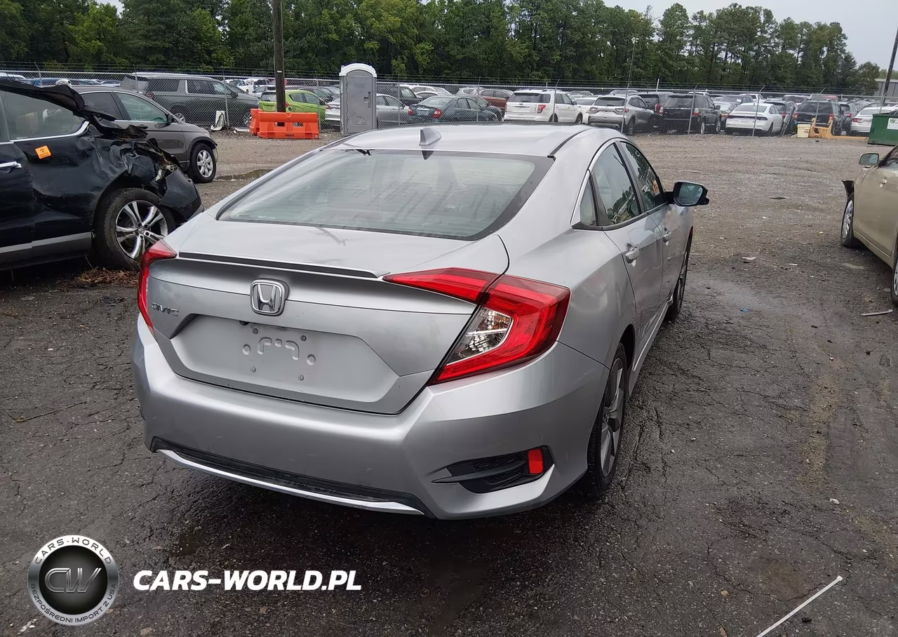 2019 Honda Civic Ex VIN:2HGFC1F36KH651528 - 4