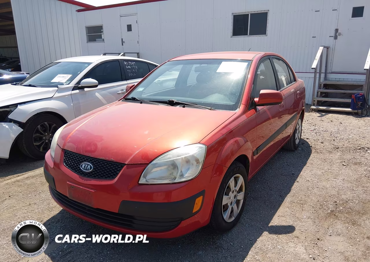 2007 Kia Rio Lx VIN:KNADE123976208205 - 2