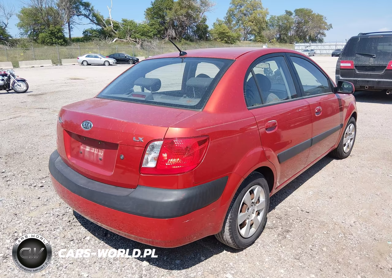 2007 Kia Rio Lx VIN:KNADE123976208205 - 4