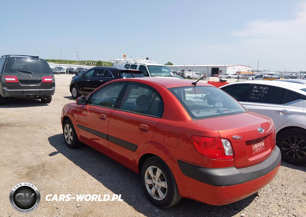 2007 Kia Rio Lx VIN:KNADE123976208205 - 6