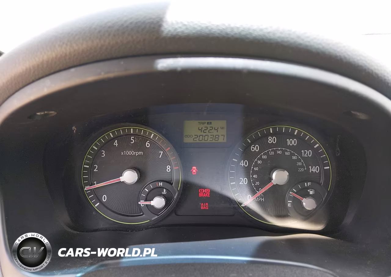 2007 Kia Rio Lx VIN:KNADE123976208205 - 7