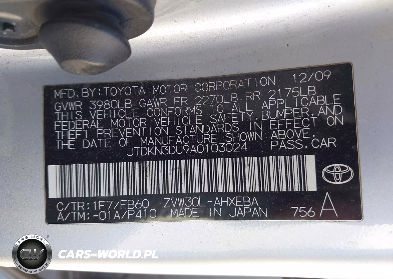 2010 Toyota Prius Ii VIN:JTDKN3DU9A0103024 - 9