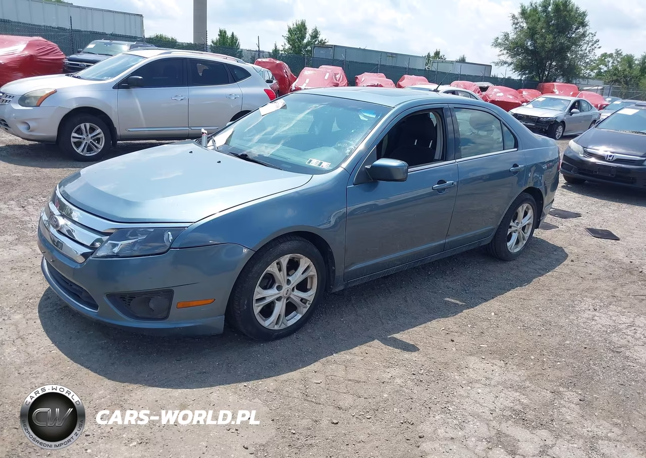 2012 Ford Fusion Se VIN:3FAHP0HAXCR117624 - 2