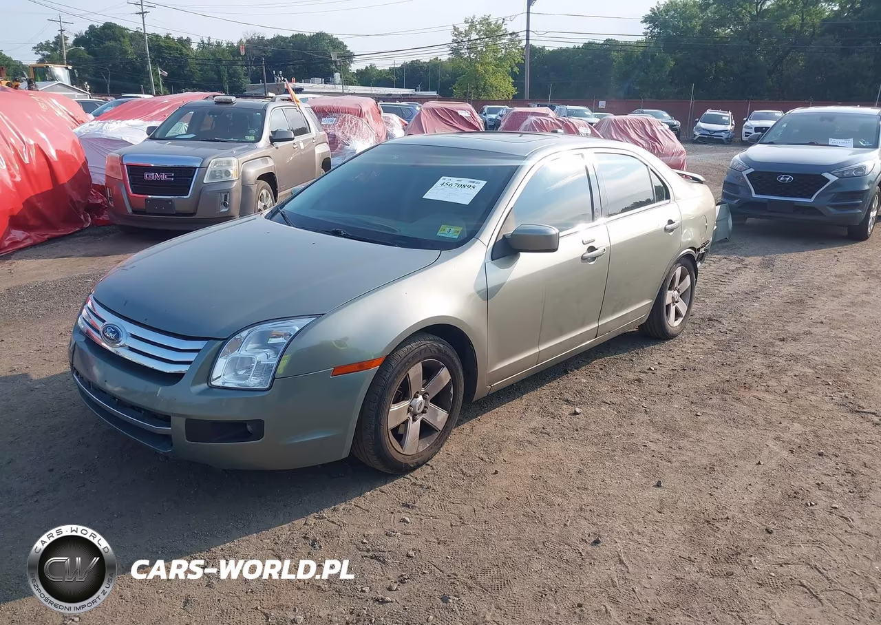 2008 Ford Fusion Se VIN:3FAHP07168R225456 - 2