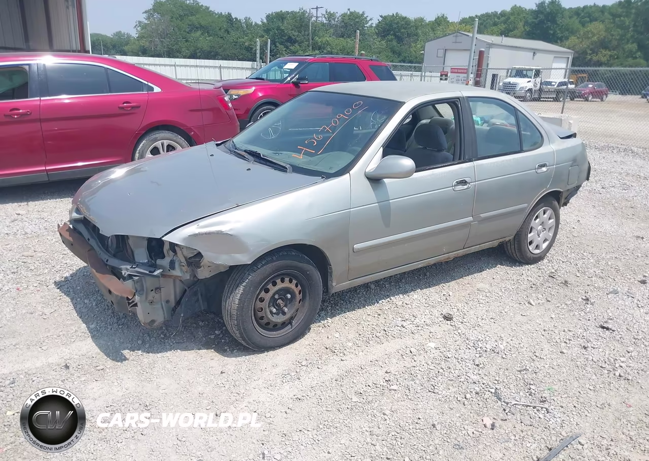 2001 Nissan Sentra Gxe VIN:3N1CB51D01L510829 - 2