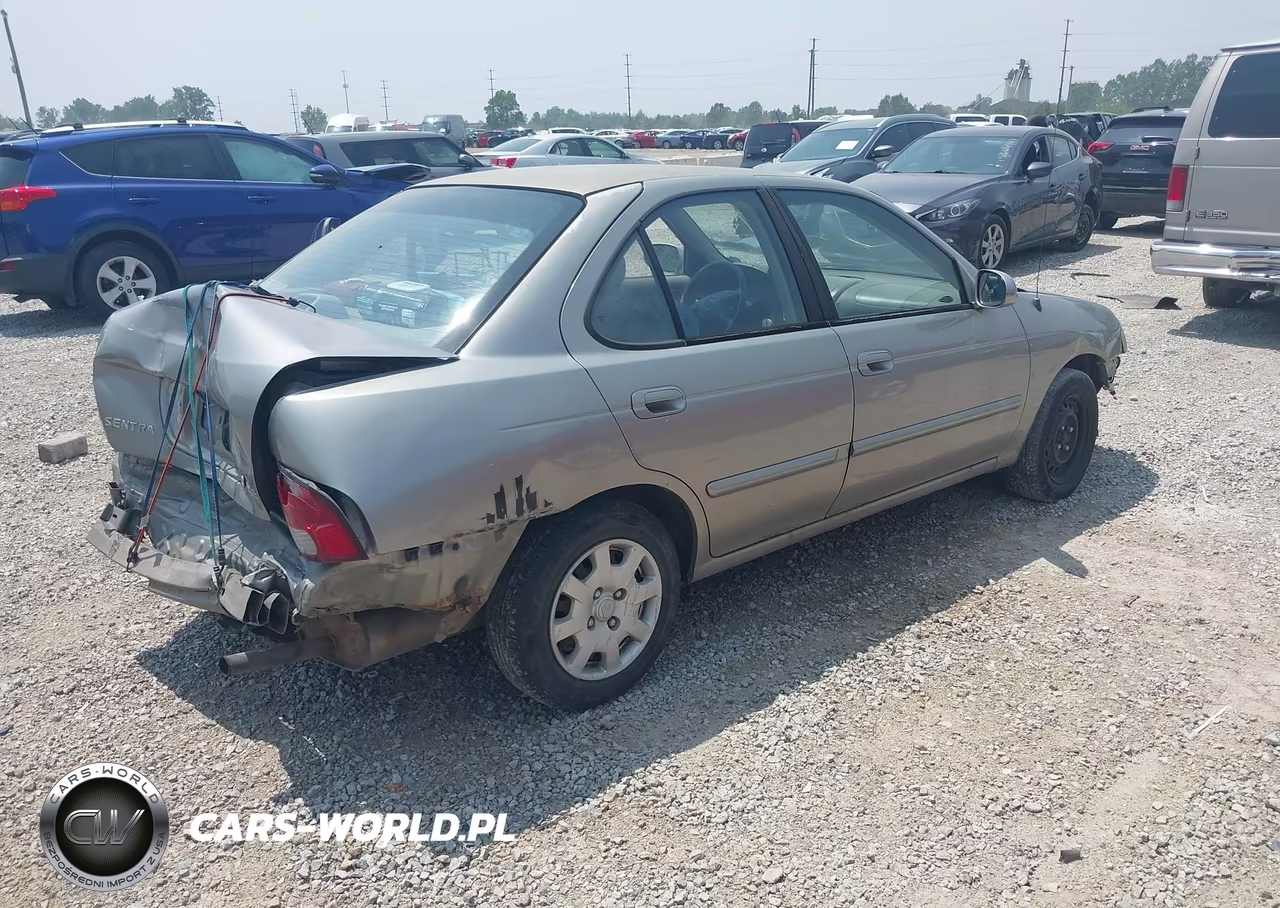 2001 Nissan Sentra Gxe VIN:3N1CB51D01L510829 - 4