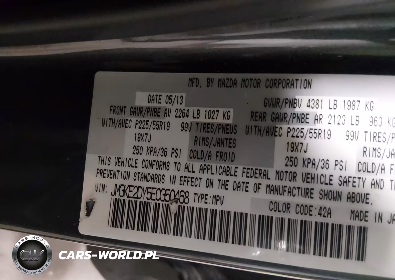 2014 Mazda Cx-5 Grand Touring VIN:JM3KE2DY5E0350468 - 9