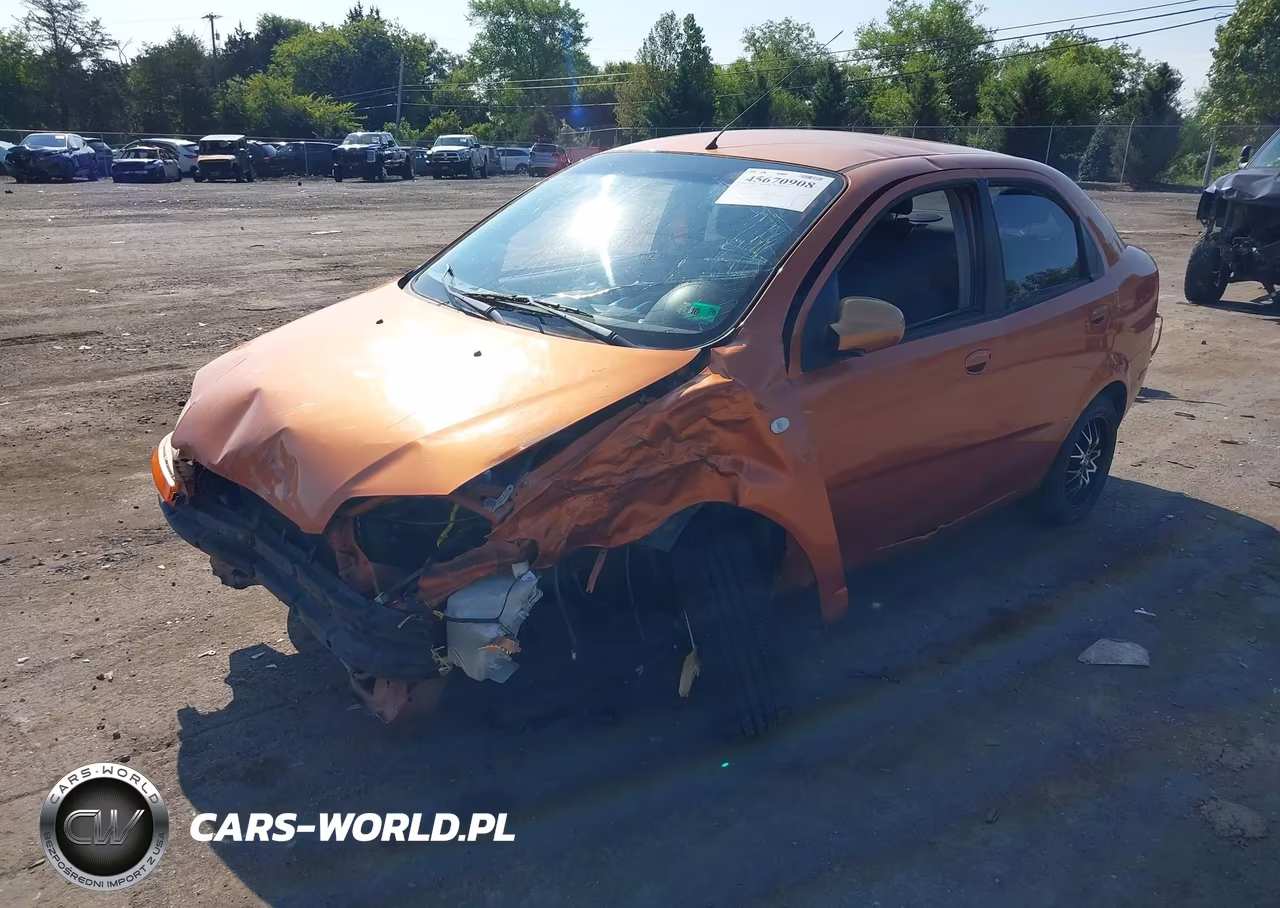 2006 Chevrolet Aveo Ls VIN:KL1TD56606B533545 - 2