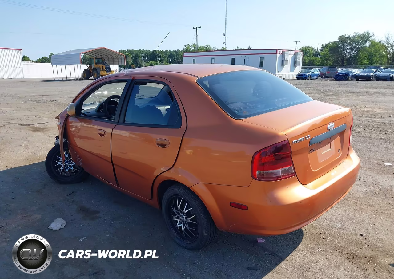 2006 Chevrolet Aveo Ls VIN:KL1TD56606B533545 - 3
