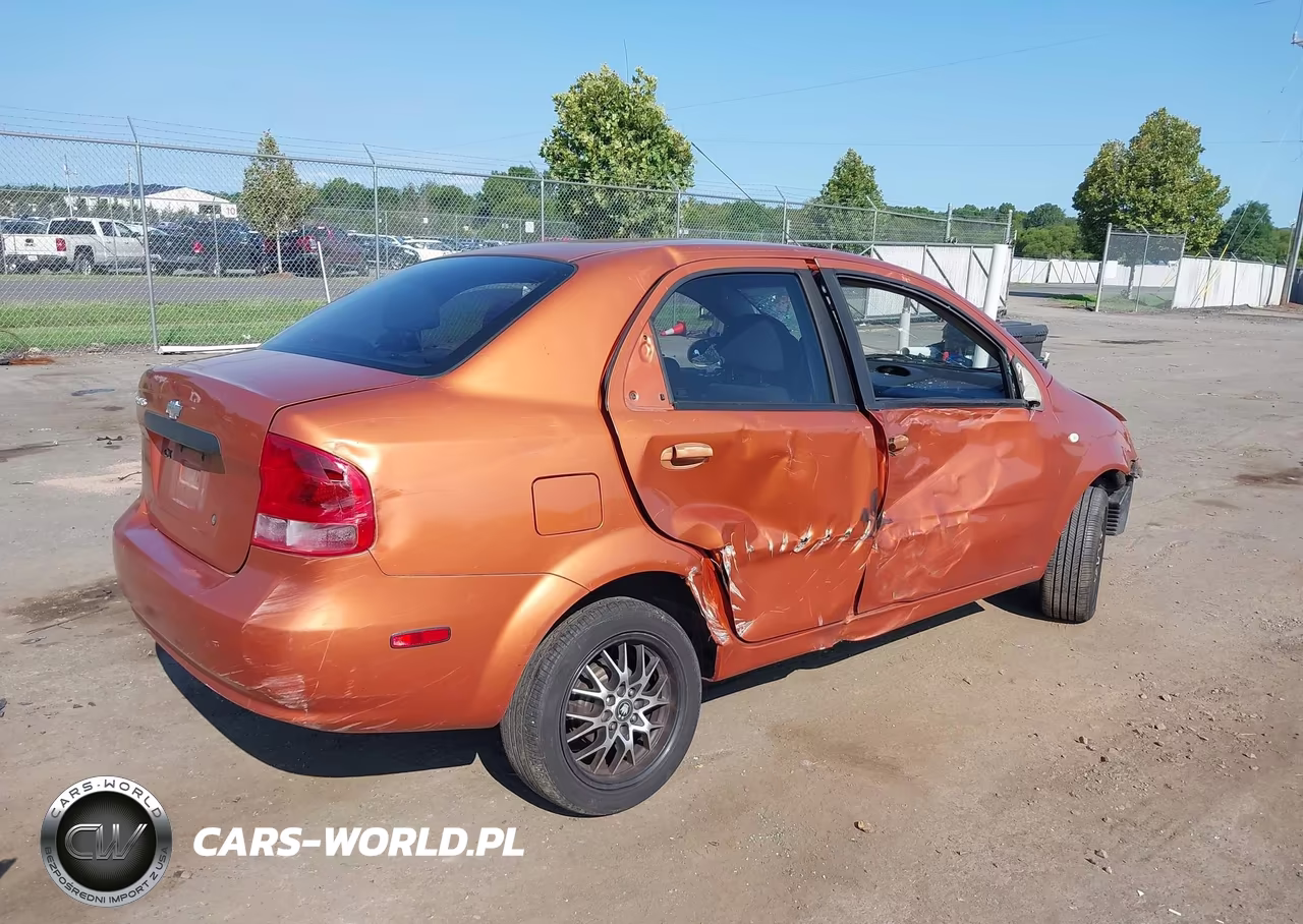 2006 Chevrolet Aveo Ls VIN:KL1TD56606B533545 - 4