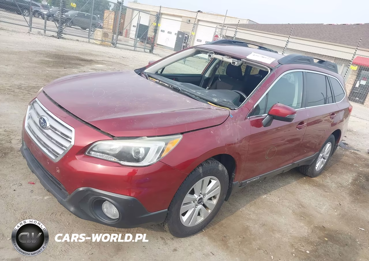 2015 Subaru Outback 2.5I Premium VIN:4S4BSBFC7F3284102 - 2