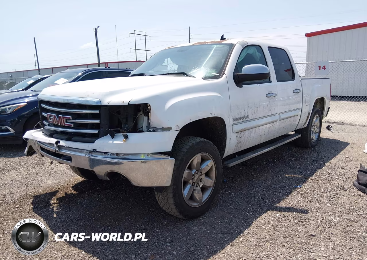2013 GMC Sierra 1500 Sle VIN:3GTP1VE09DG121029 - 2