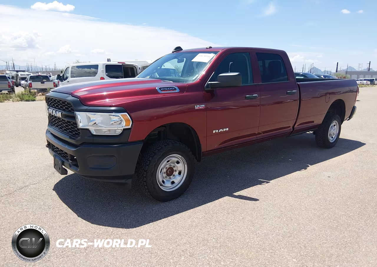 2020 Ram 2500 Tradesman 4X4 8' Box VIN:3C6UR5HJ4LG133241 - 2