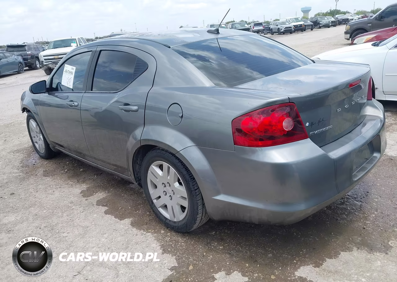 2013 Dodge Avenger Se VIN:1C3CDZABXDN548378 - 3