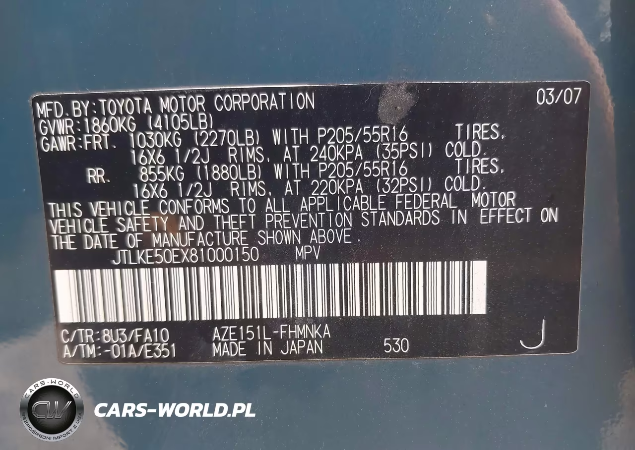 2008 Scion Xb VIN:JTLKE50EX81000150 - 9
