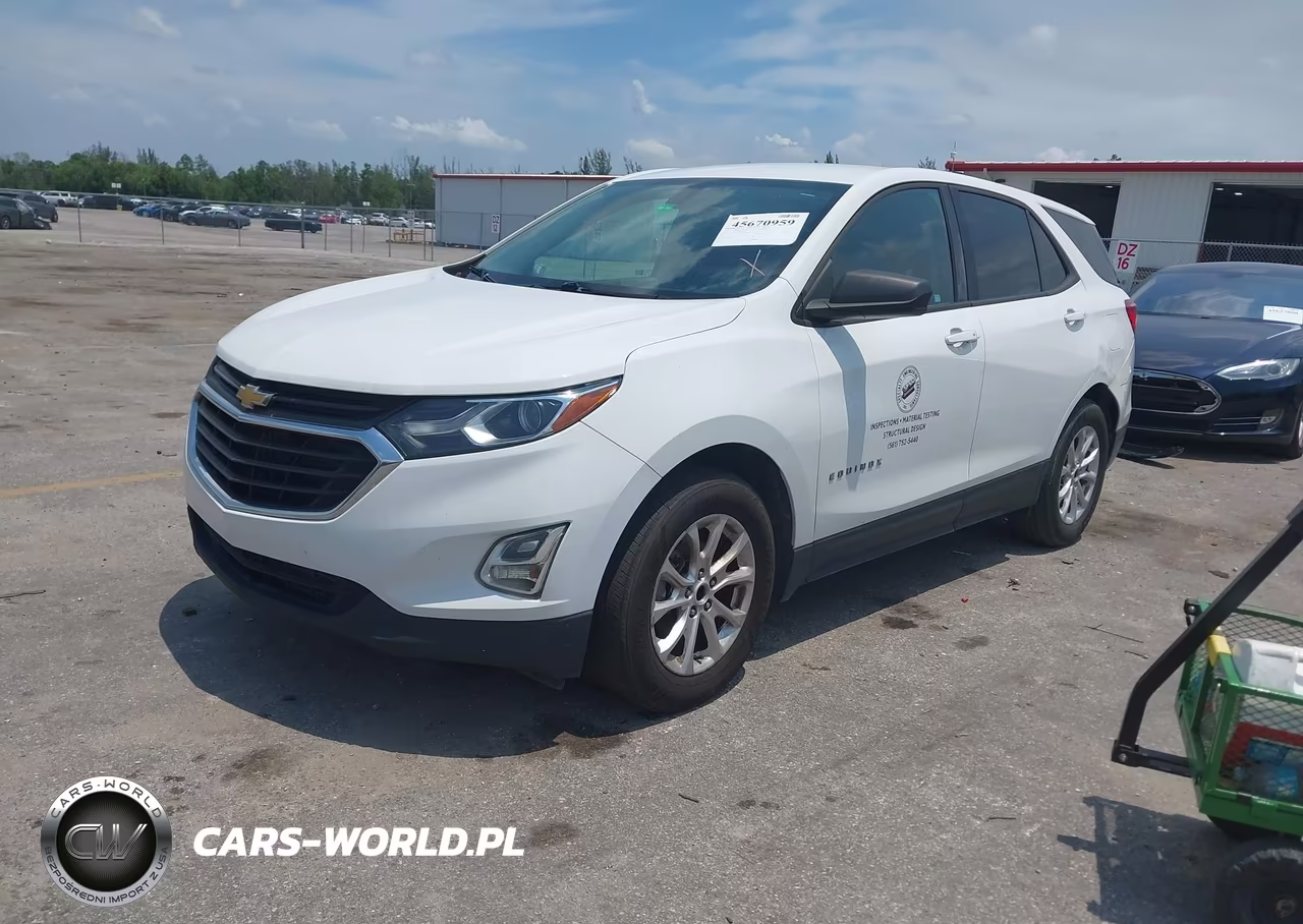 2019 Chevrolet Equinox Ls VIN:3GNAXHEV3KS638555 - 2