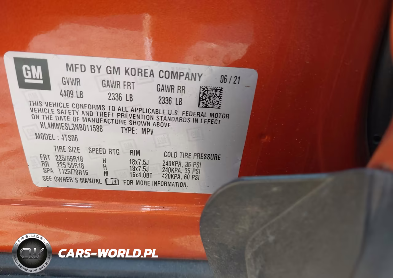 2022 Buick Encore Gx Awd Select VIN:KL4MMESL3NB011588 - 9