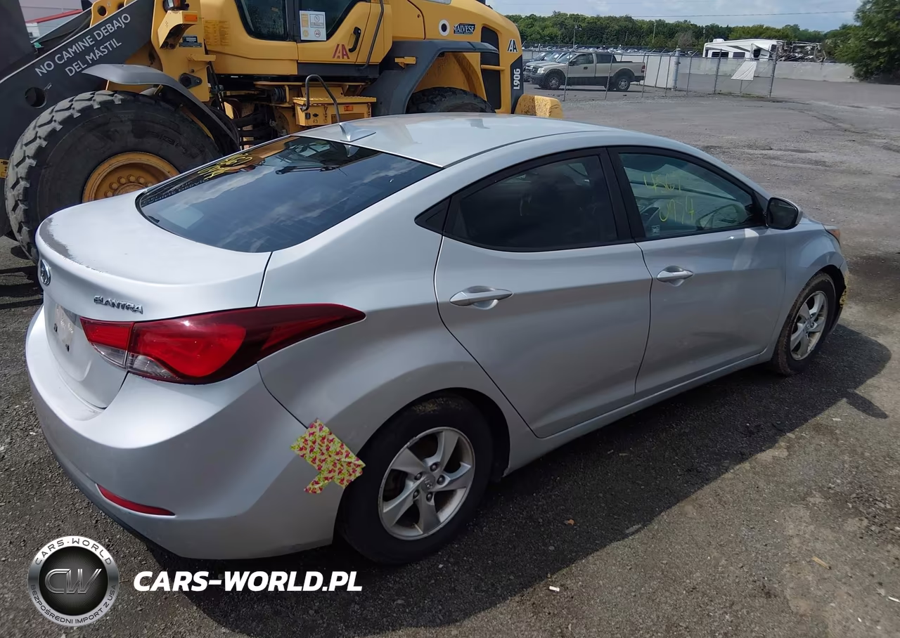 2014 Hyundai Elantra Se VIN:5NPDH4AE0EH456697 - 4