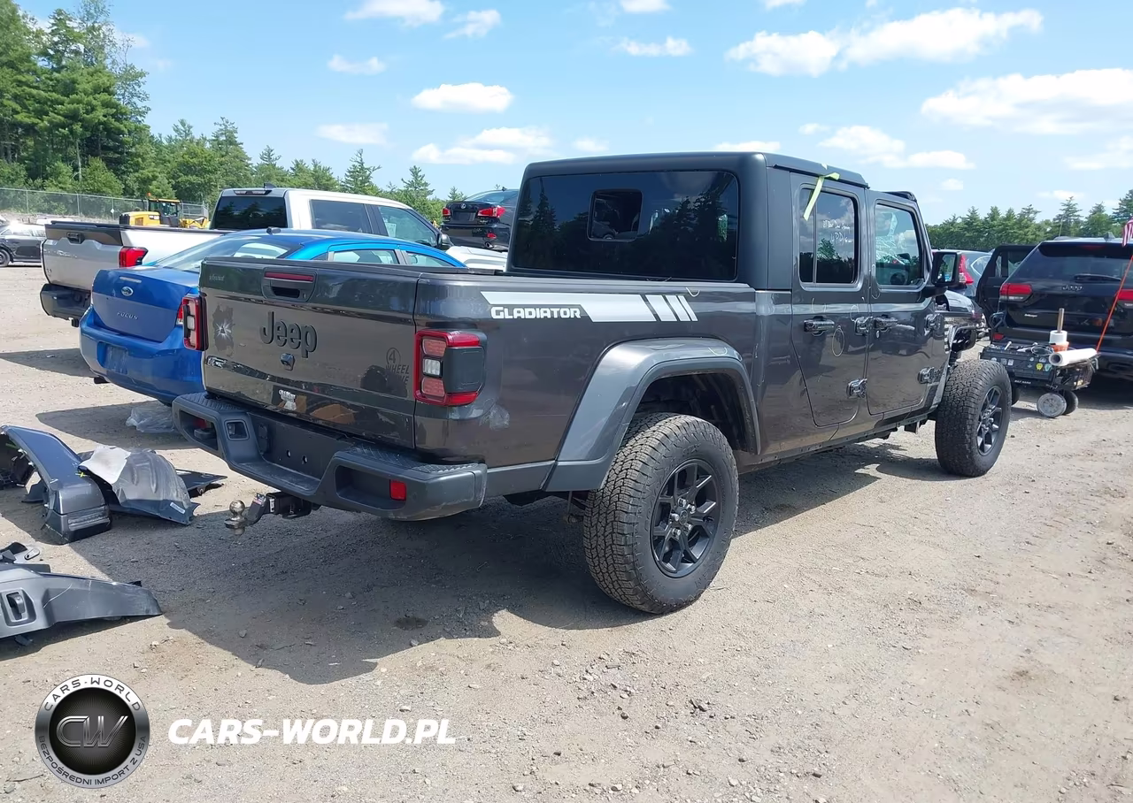 2025 Jeep Gladiator Willys VIN:1C6PJTAG4SL525208 - 4
