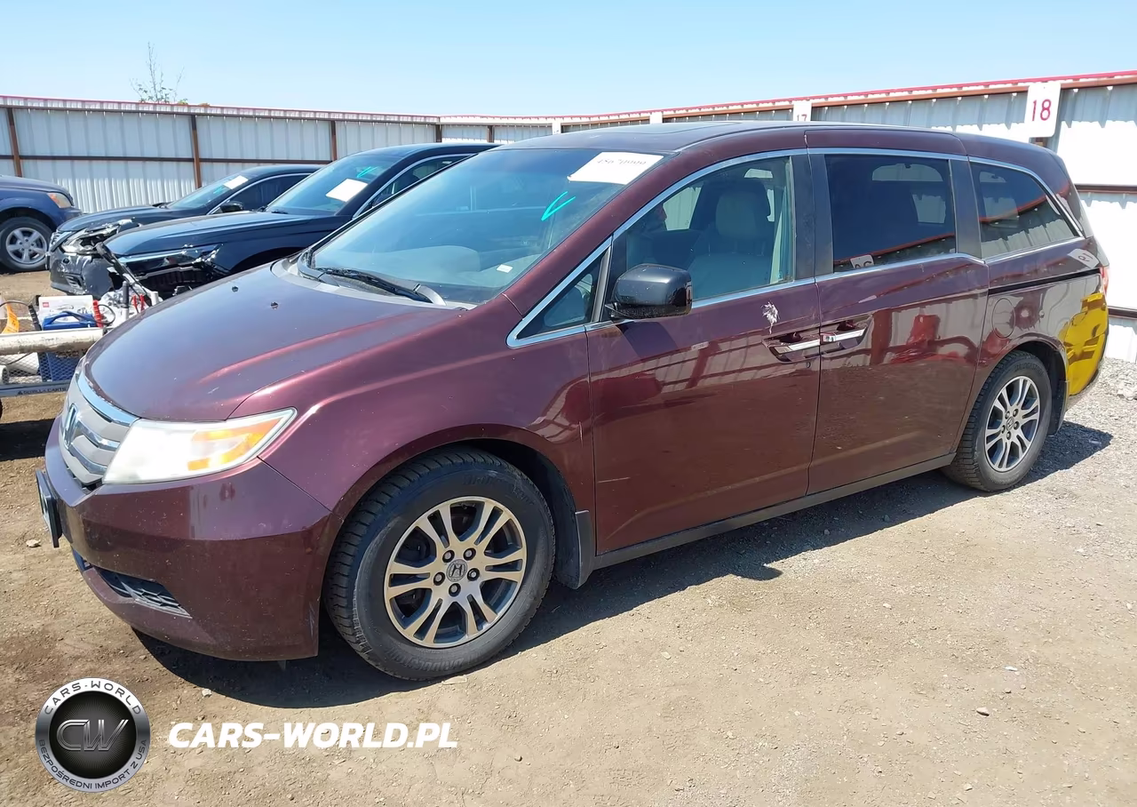 2012 Honda Odyssey Ex-L VIN:5FNRL5H60CB022462 - 2