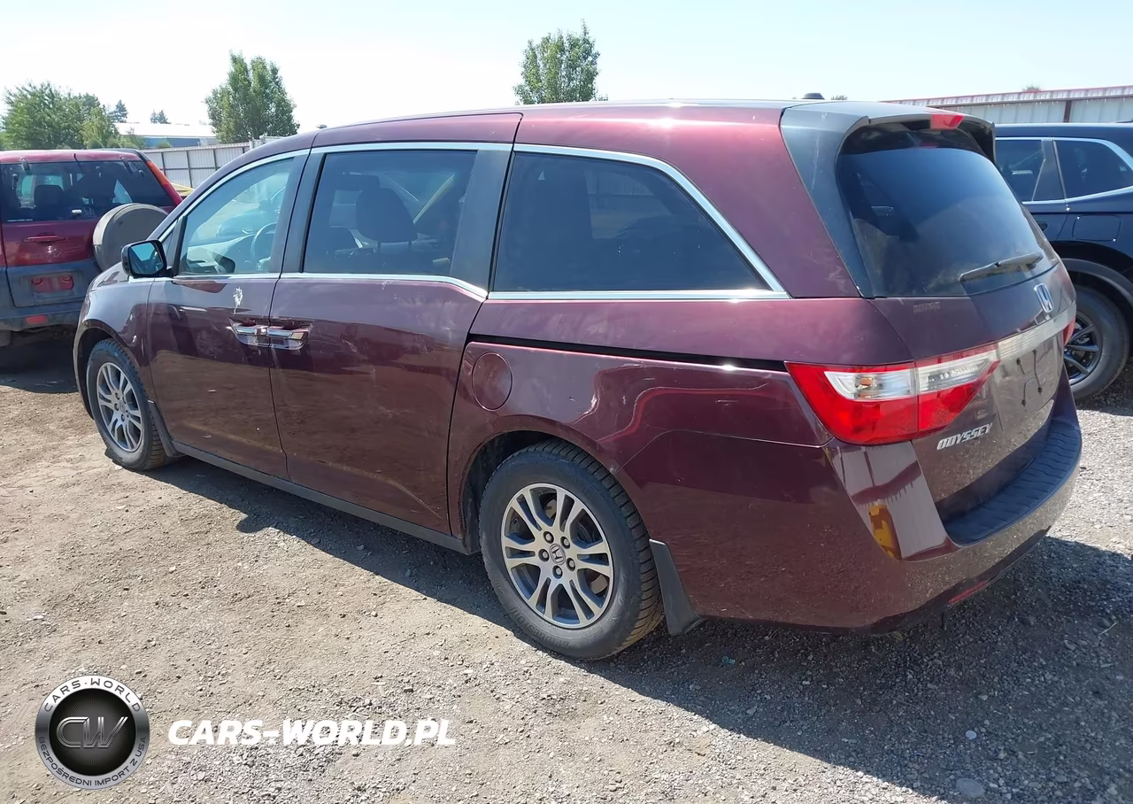 2012 Honda Odyssey Ex-L VIN:5FNRL5H60CB022462 - 3